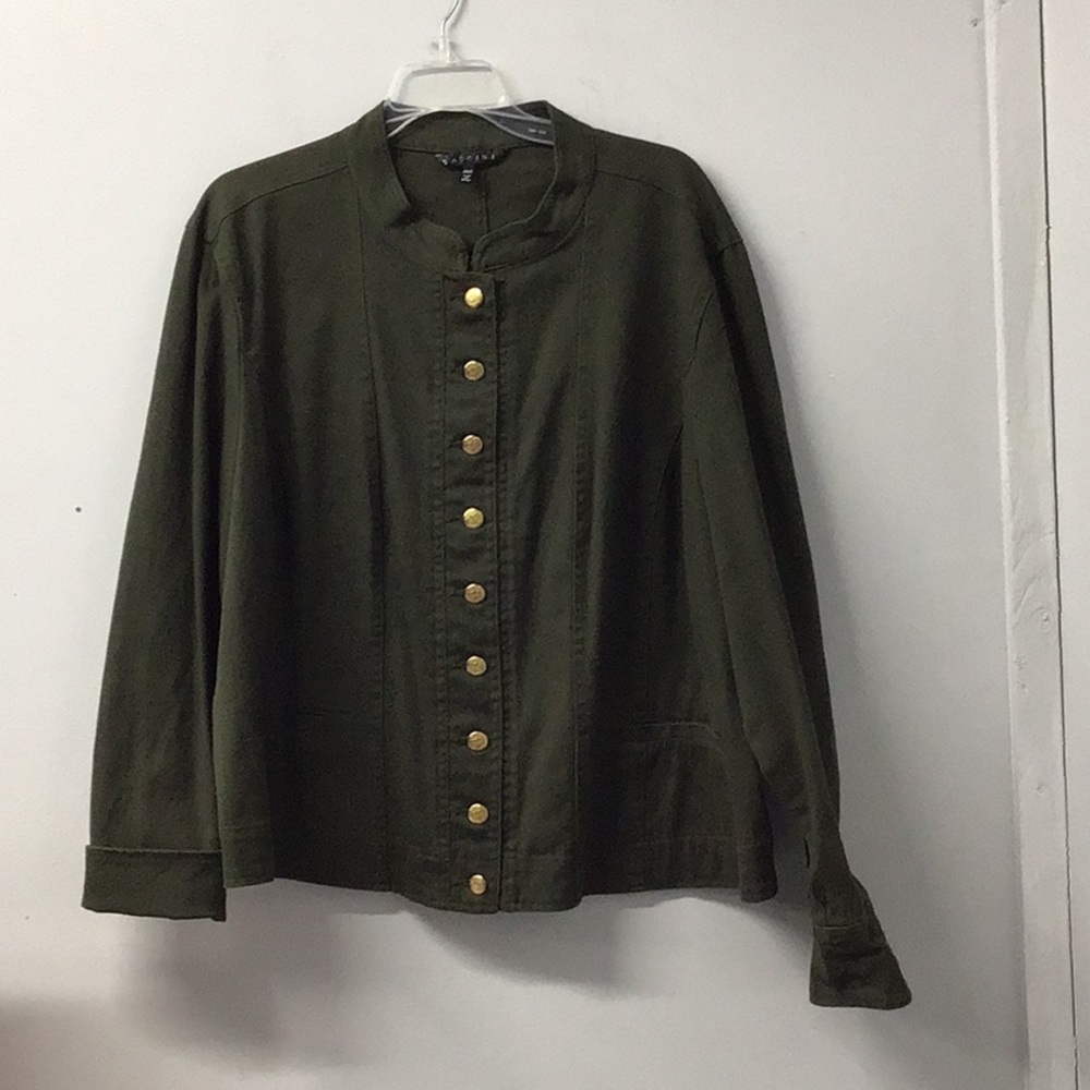 Baccini Size 2x Large Button Up Jacket - image 1